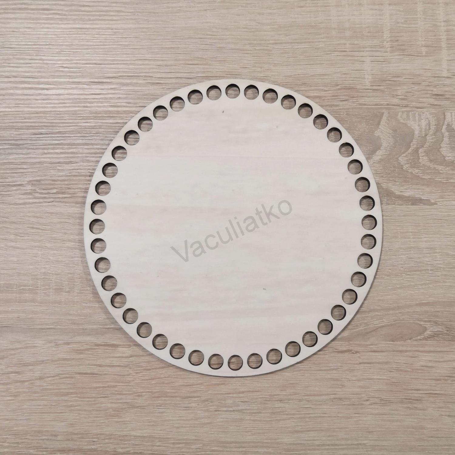 Kruh 24cm - dierka 1cm (hr. 3mm)