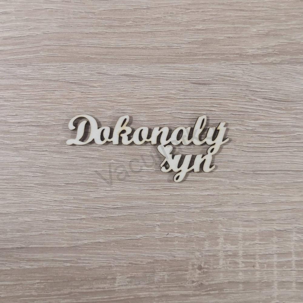 Nápis - Dokonalý syn 75x31mm