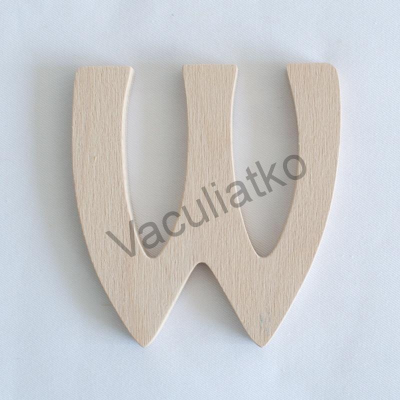 Písmeno W Hobo 11cm