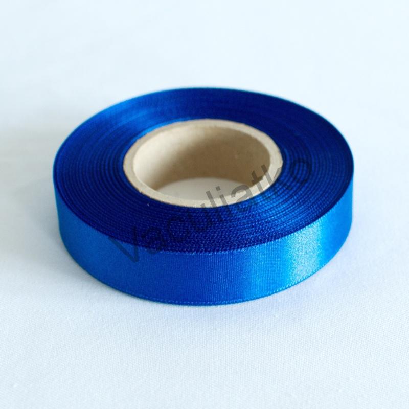 Atlasová stuha obojstranná 20mm - kráľovská modrá