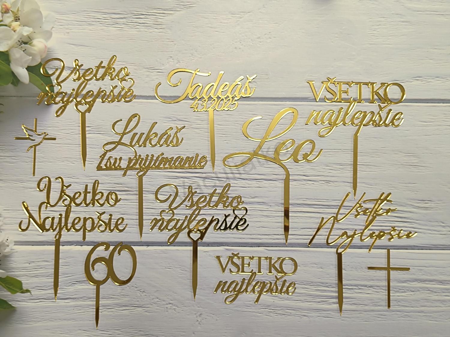 Zrkadlové plexi - výrobky 1
