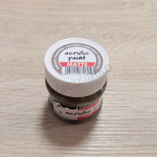 Matná akrylová farba Pentart - 50ml - vintage žltá