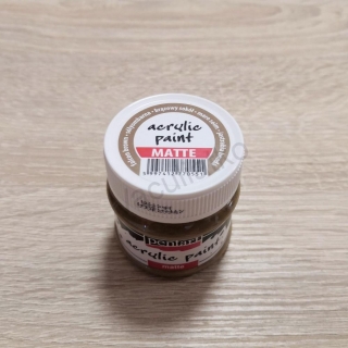 Matná akrylová farba Pentart - 50ml - jastrabia hnedá