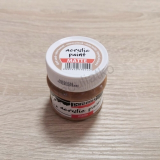 Matná akrylová farba Pentart - 50ml - tmavá piesková