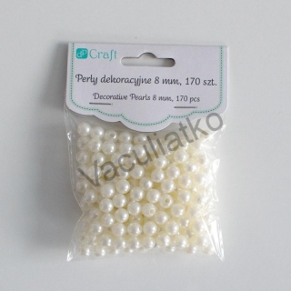 Dekoračné perličky 8mm - balenie 40g