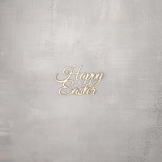 Nápis - Happy Easter 8x5cm
