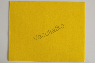Filc 3mm - 40x50cm - žltý