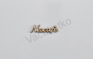 Nápis - Nescafe 5,5x1,5cm